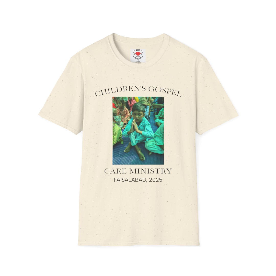 Adult - Children Gospel Care Ministry, Faisalabad T -shirt - All profits go toward the needs of the brick kiln slaves