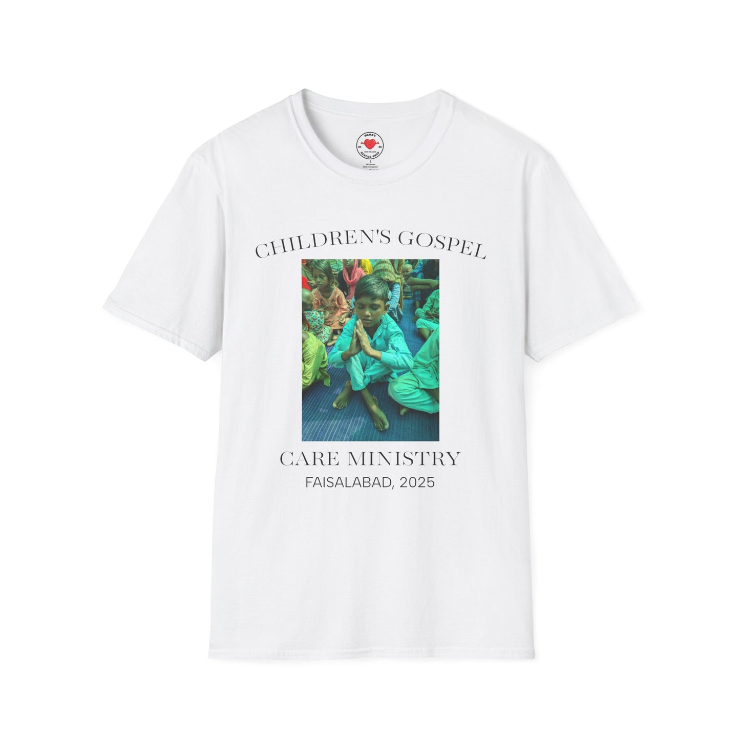 Adult - Children Gospel Care Ministry, Faisalabad T -shirt - All profits go toward the needs of the brick kiln slaves