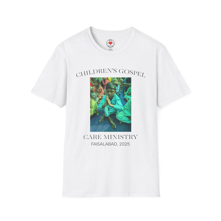 Adult - Children Gospel Care Ministry, Faisalabad T -shirt - All profits go toward the needs of the brick kiln slaves