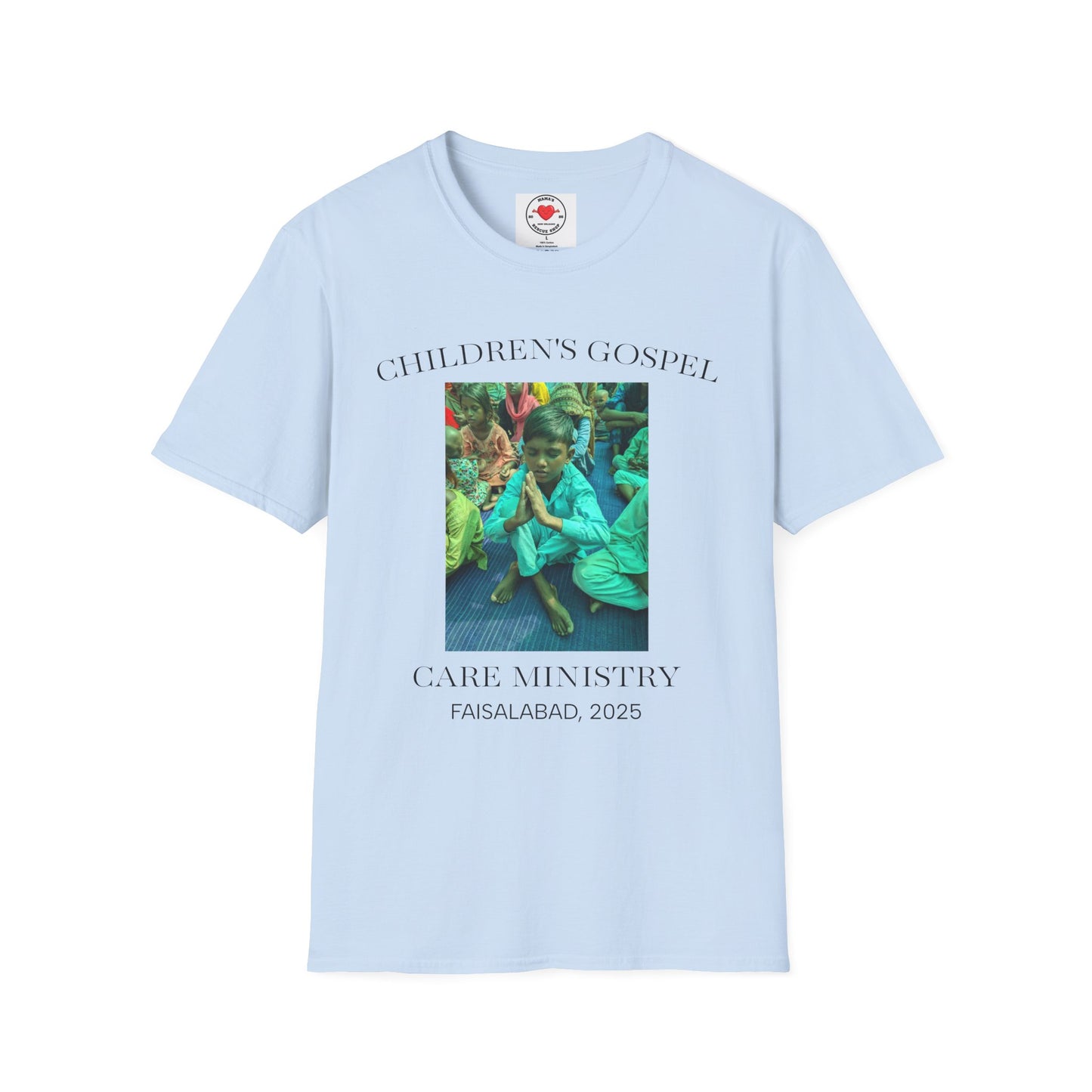 Adult - Children Gospel Care Ministry, Faisalabad T -shirt - All profits go toward the needs of the brick kiln slaves