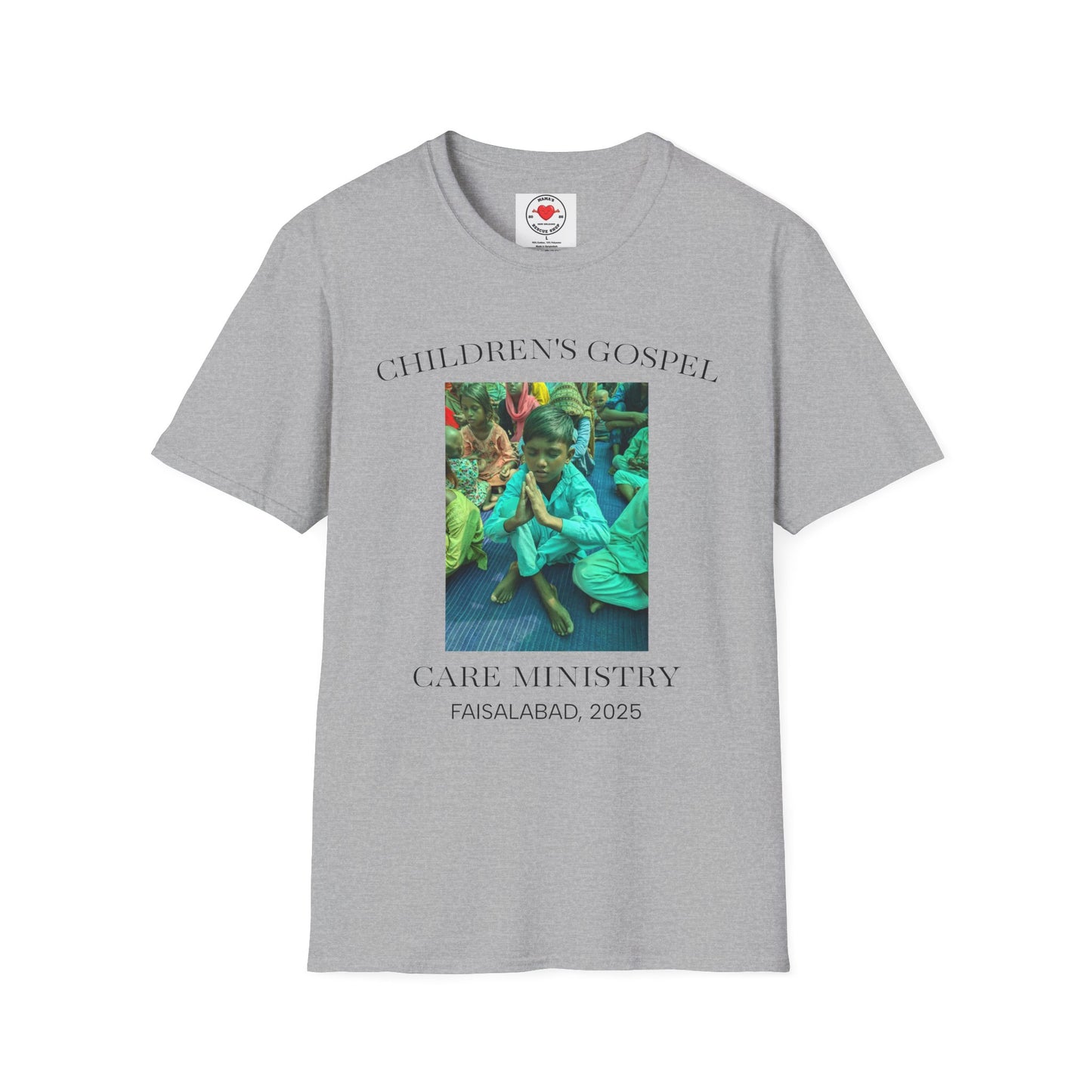 Adult - Children Gospel Care Ministry, Faisalabad T -shirt - All profits go toward the needs of the brick kiln slaves