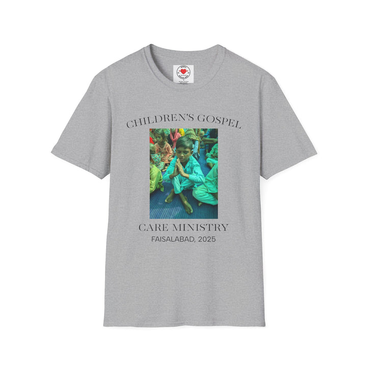 Adult - Children Gospel Care Ministry, Faisalabad T -shirt - All profits go toward the needs of the brick kiln slaves
