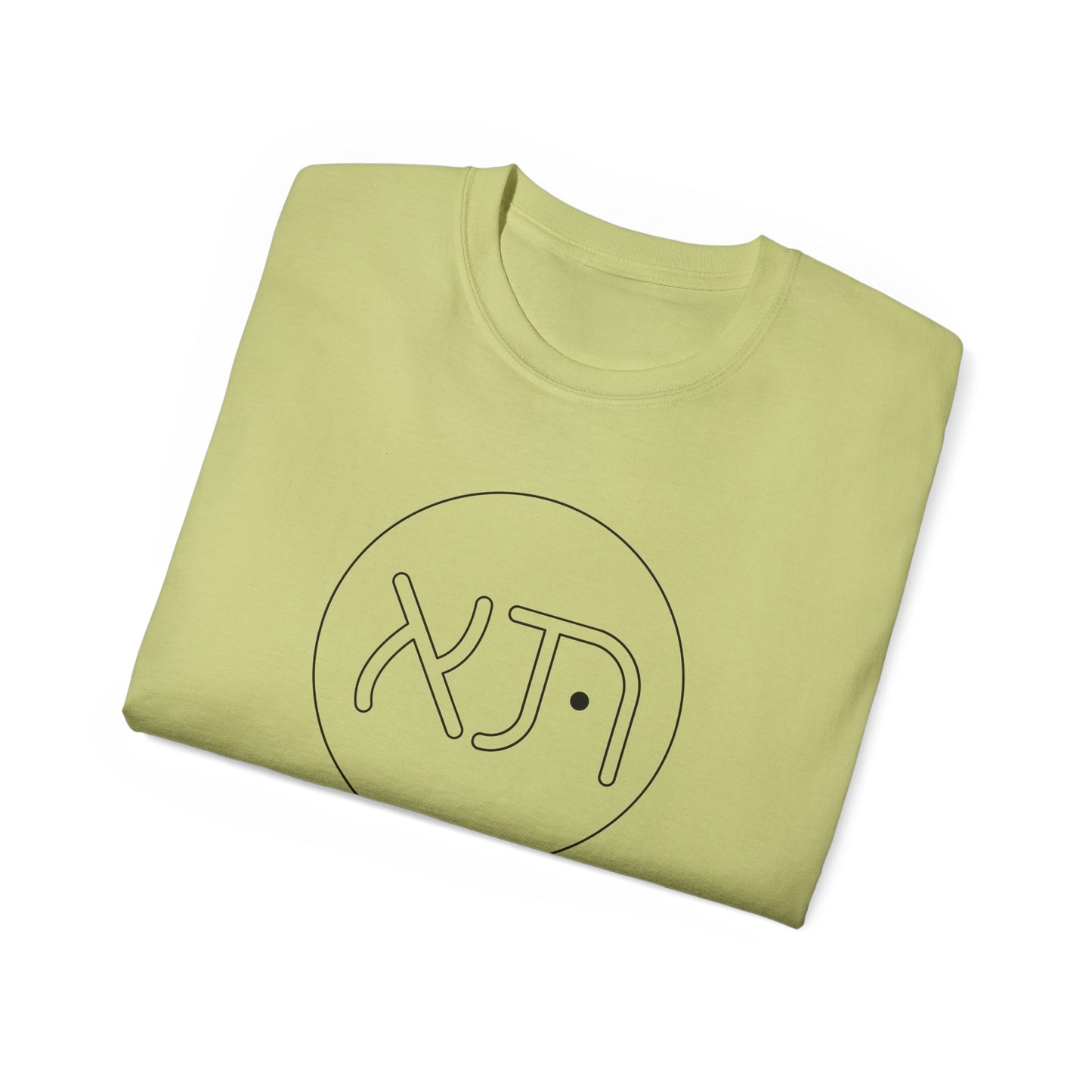 Aleph and Tav Minimalist Graphic Tee with Symbol, Unisex Cotton T-Shirt, Casual Wear, Gift for Graphic Design Lovers, Unique Fashion Statement