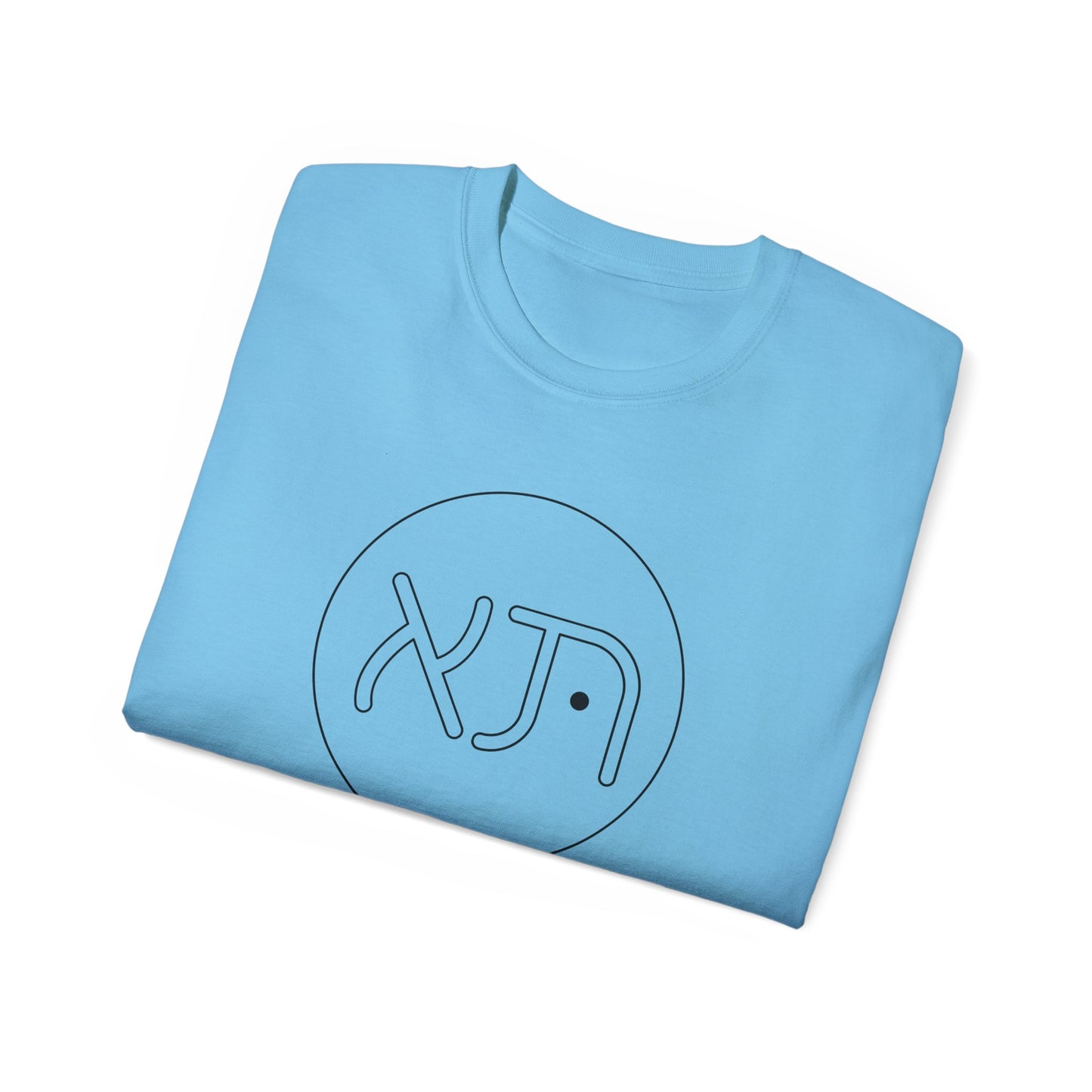 Aleph and Tav Minimalist Graphic Tee with Symbol, Unisex Cotton T-Shirt, Casual Wear, Gift for Graphic Design Lovers, Unique Fashion Statement